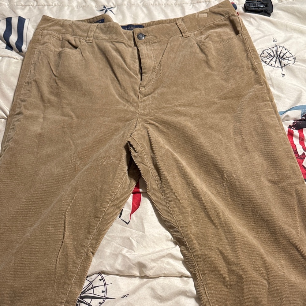 Talbots Men's Brown Corduroy Pants
